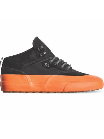 Globe Skaterschuhe Motley Mid Black Orange Mudguard