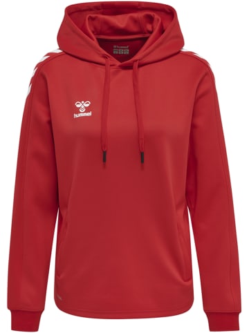 Hummel Hummel Hoodie Hmlcore Multisport Damen Atmungsaktiv Feuchtigkeitsabsorbierenden in TRUE RED