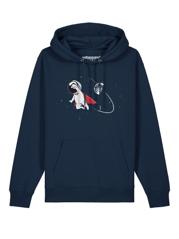 wat? Apparel Sweatshirt Superastronaut in Dunkelblau