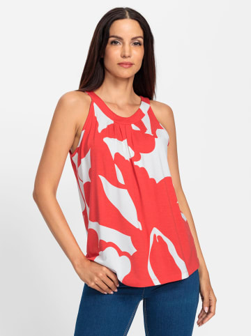 Heine Shirttop in hummer-ecru-bedruckt