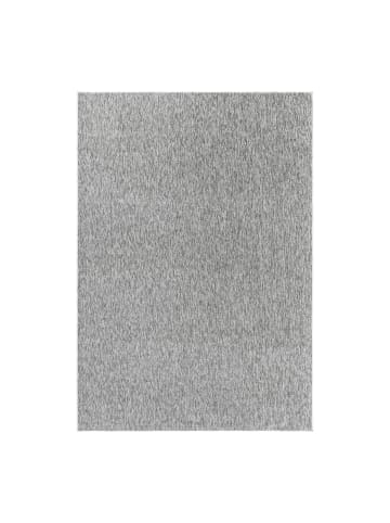 KADIMA DESIGN Teppich Kurzflor Unifarben Polypropylen saugroboter Wohnzimmer in Hellgrau