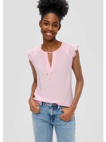 QS Bluse in 4103_zartrosa