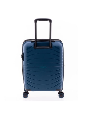 Gladiator 3400 4 Rollen Kabinentrolley 55 cm mit Dehnfalte in petrol