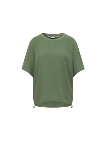 Cecil Halbarmbluse in deep matcha green