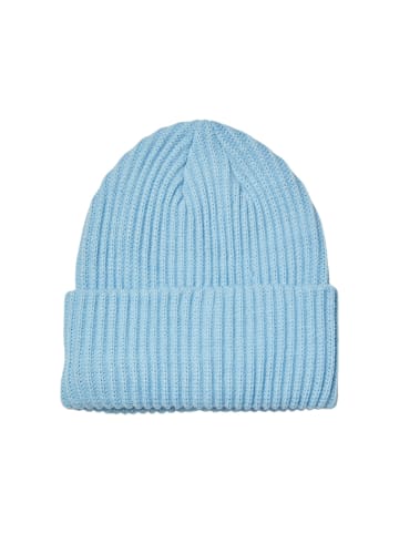 Pieces Beanie 'Hexo' in Blau