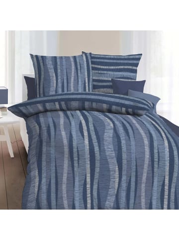 Traumschlaf Bettwäsche Curvy in blau