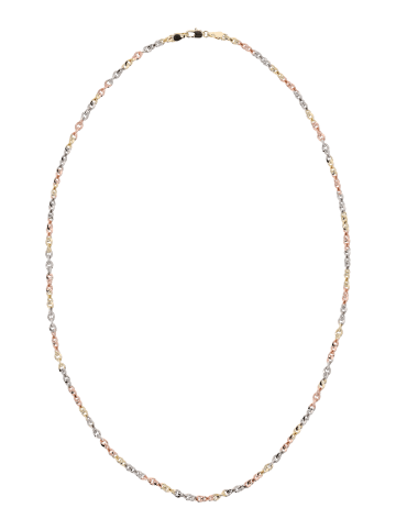 faina Women Chain Necklace in Gold Rose Silver