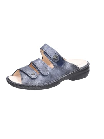 Finn Comfort Pantolette in blau