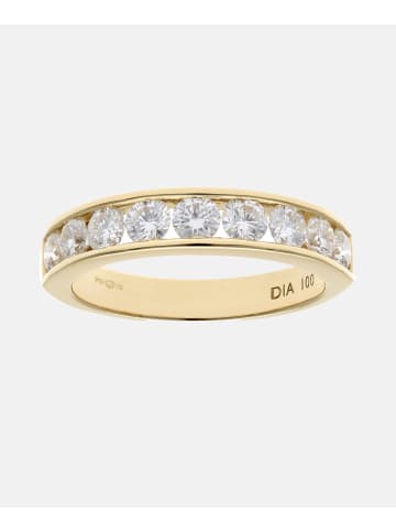 Diamant L'éternel Eternity-Ring aus 750 Gelbgold mit 1 Karat Diamant