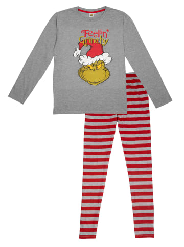 United Labels The Grinch Schlafanzug Pyjama Set Langarm in Mehrfarbig