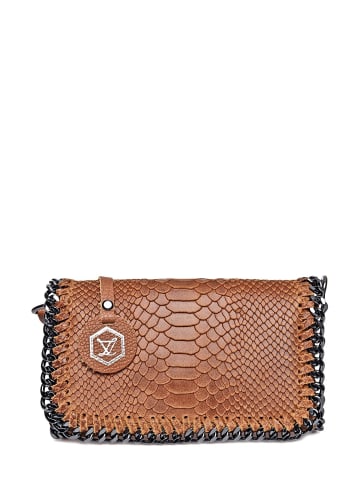 Luisa Vannini Clutch in Braun