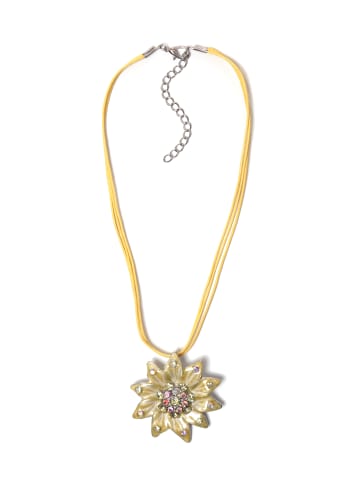 collezione alessandro Kurze Kette " Doris " in gelb