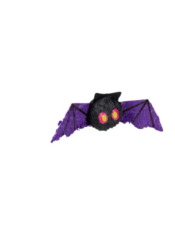 relaxdays 4 x Pinata "Fledermaus" in Schwarz