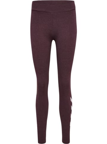 Hummel Leggings "Pulse Logo Mw Tights" in Braun
