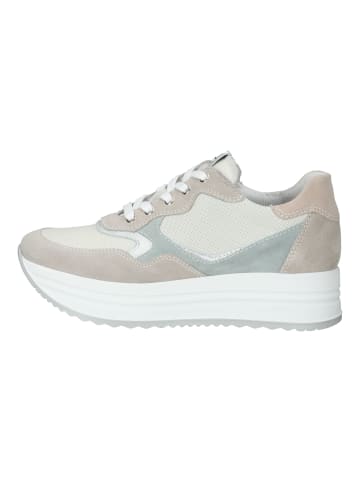 Nero Giardini Sneaker in Beige/Blau