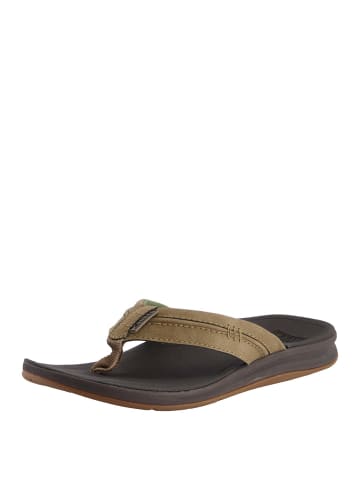 Reef Zehentrenner Sandale Ortho Coast in Brown