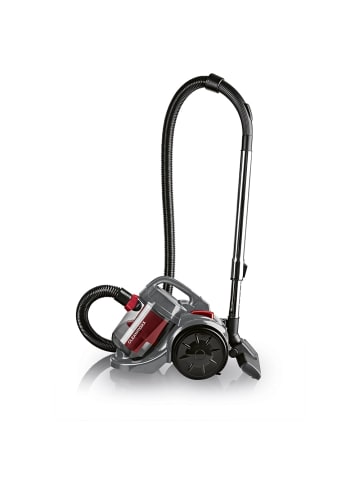 Clean Maxx Zyklon-Staubsauger 800W schwarz/rot  Schwarz