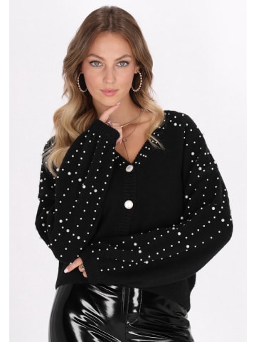 faina Damen Cardigan in Schwarz