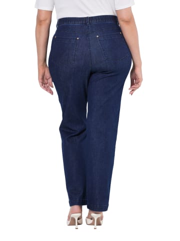 Ulla Popken Jeans in dunkles denim