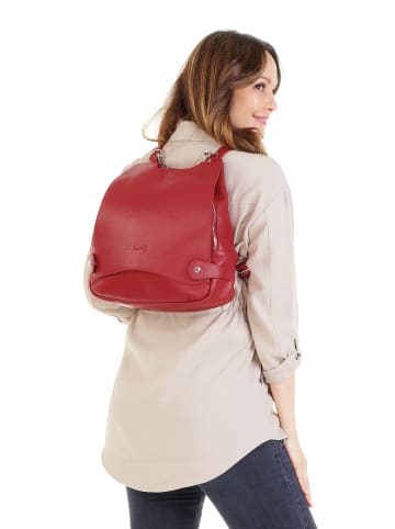 Cluty Rucksack in rot