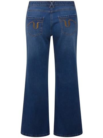 Ulla Popken Jeans in dark blue denim