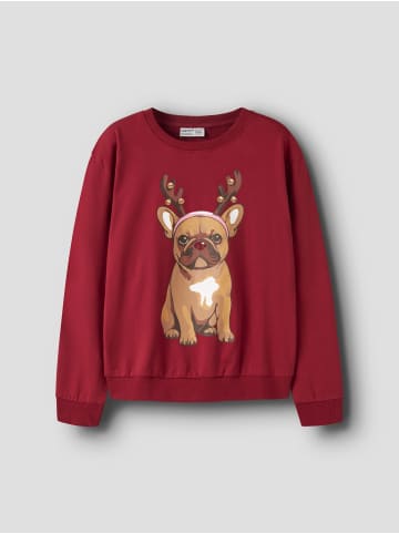 name it Sweatshirt in Red Dahlia1