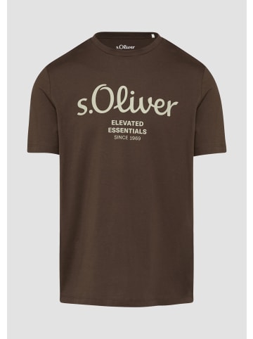 s.Oliver T-Shirt in 48D1_dunkelbraun