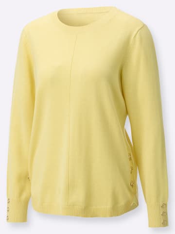 WITT WEIDEN Langarm-Pullover in zitrone