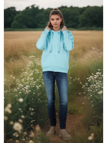 Salzhaut Sweatjacke für Damen in blau