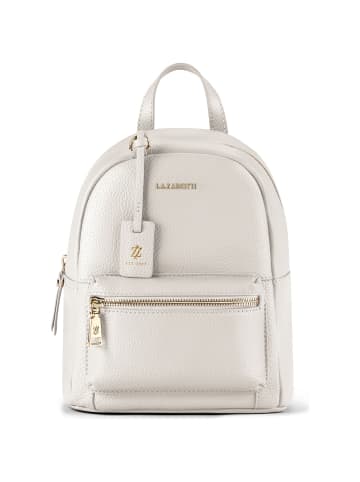 Lazarotti Bologna Leather City Rucksack Leder 27 cm in cream