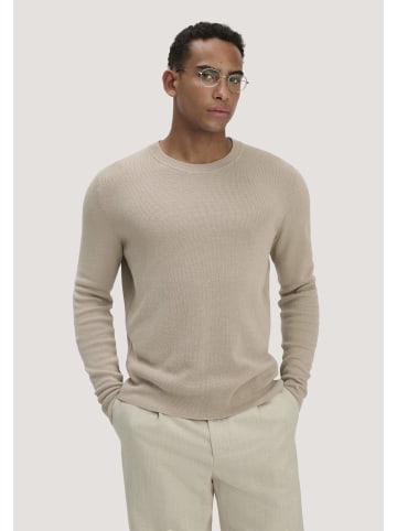 Hessnatur Strick Pullover in taupe