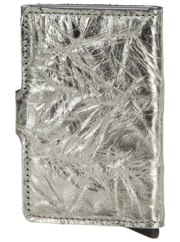 Secrid Geldbörse Miniwallet Crunch in Silver