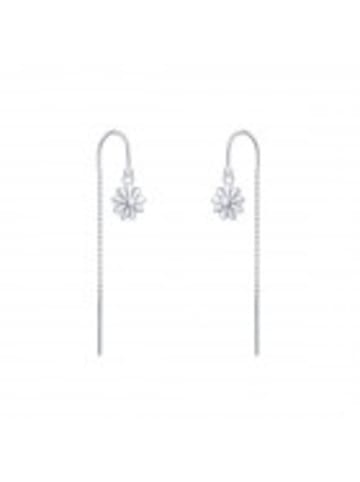 Alexander York Ohrhänger BLUME in 925 Sterling Silber, 2-tlg. in silber
