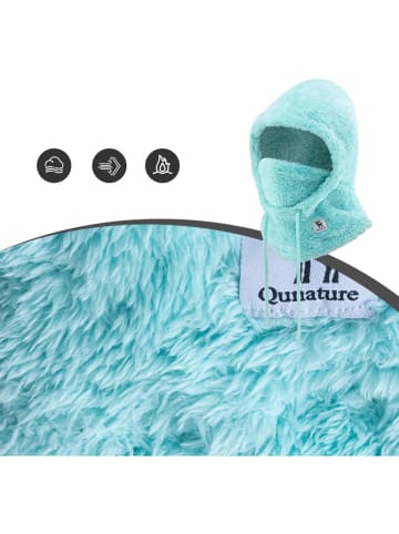 COFI 1453 Ski-Sturmhaube aus weichem Doppelfleece-Material in Minze