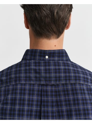 Gant Hemd in indigo schwarz