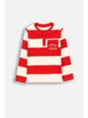 Coccodrillo T-Shirt mit langen Ärmeln in rot