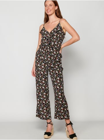 KOROSHI SOMMERLICHES HOCHKLEID in schwarz