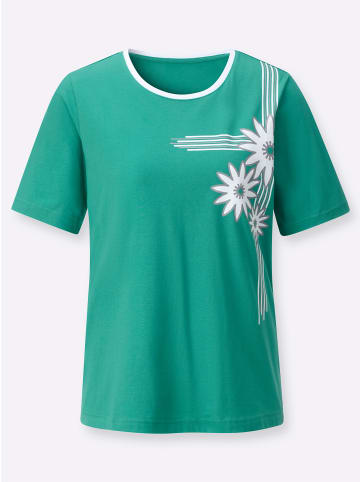 WITT WEIDEN Kurzarmshirt in smaragd