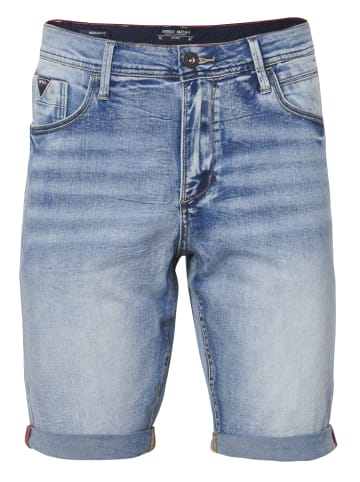 KOROSHI DENIM SHORTS REGULAR FIT in blau