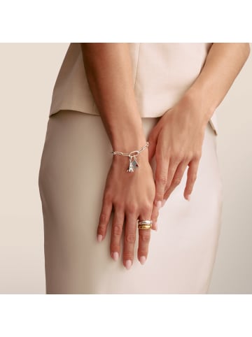 Thomas Sabo Charm-Anhänger in silber, rot