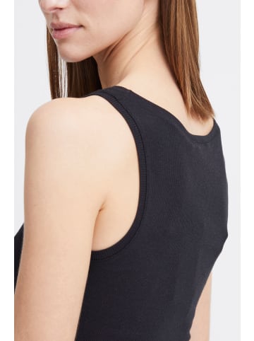 b.young Tanktop BYSANANA TANK - 20814671 basic Ripptanktop in black denim