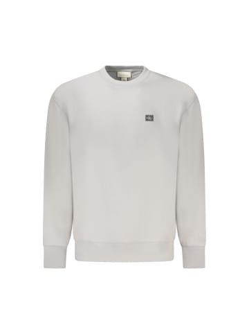 Calvin Klein Graues Baumwoll-Sweatshirt