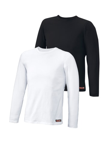 H.I.S Langarmshirt in schwarz
