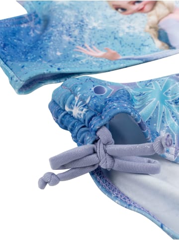 Disney Frozen Disney Die Eiskönigin Bikini Elsa Frozen Zweiteiler Schwimmanzug in blau