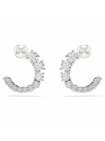 Swarovski Ohrringe für Erwachsene in Weiß