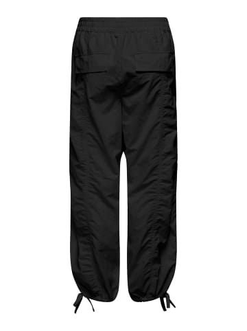 ONLY Cargo Stoffhose Stretch Jogger Pants ONLENIELCA in Schwarz-2