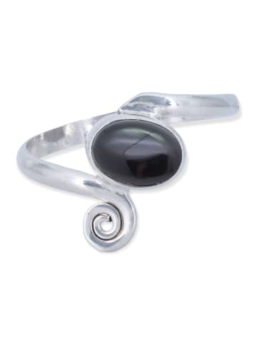 mantraroma 925er Silber - Ringe mit Onyx