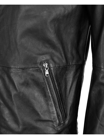 JCC Lederjacke MM21-1-02 in schwarz