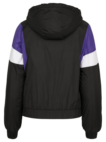 Urban Classics Leichte Jacken in black/ultraviolet/white