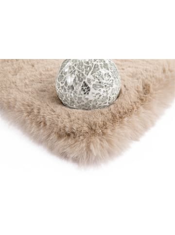 Kayoom Hochflor Teppich Rabbit in elfenbein - rechteckig